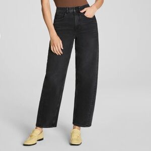 SPANX Women's Cropped Black Jeans